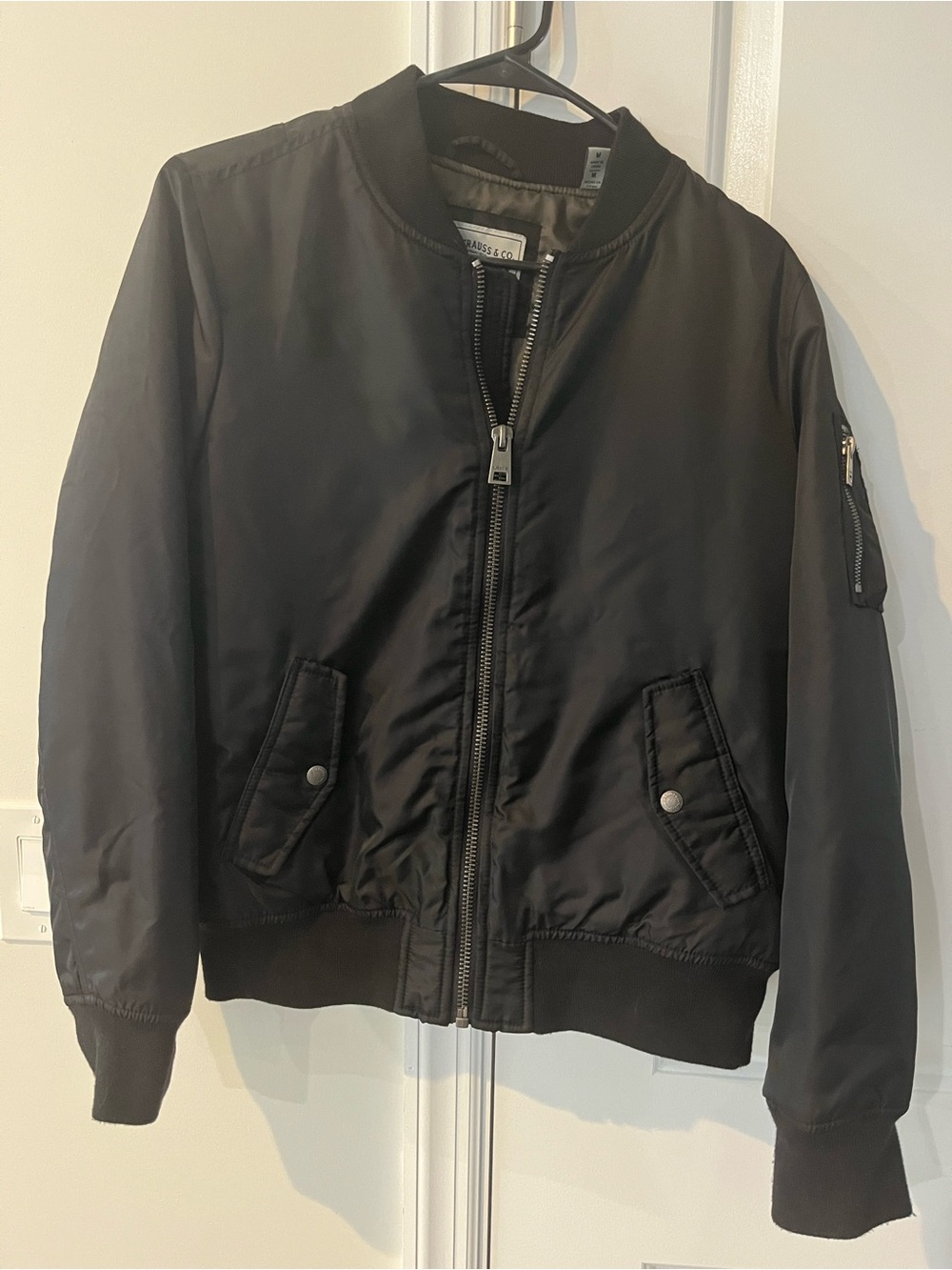 Levi's Black Bomber Jacket